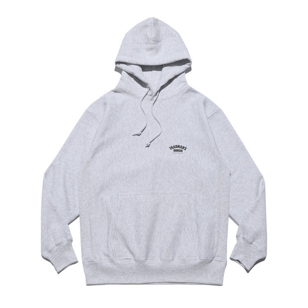 TRAD KAMON HOODIE -GRAY-｜TRADMAN'S BONSAI ONLINE STORE